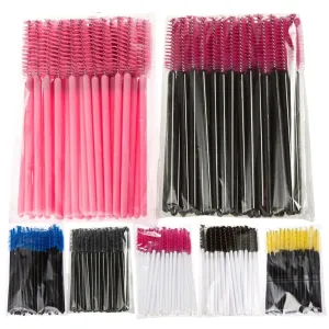 50Pcs/Pack Disposable Eyelash Brushes
