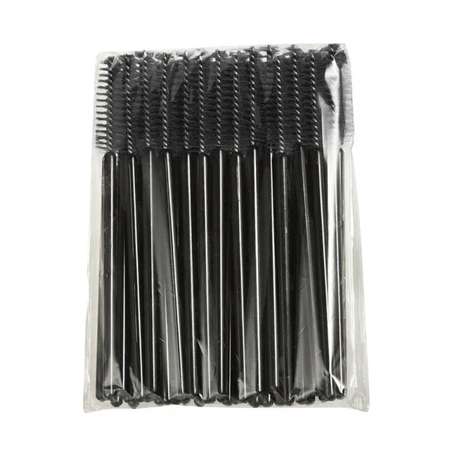 50Pcs/Pack Disposable Eyelash Brushes