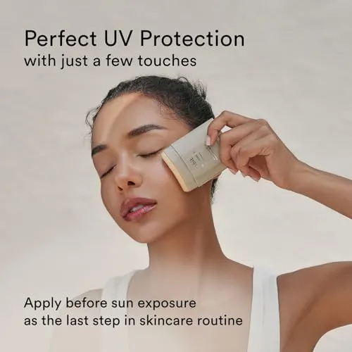 Abib Airy Sunstick Smoothing Bar SPF50 | Non-Sticky Matte Finish Sun Protection for Face and Body, Long-lasting Korean Sun Stick