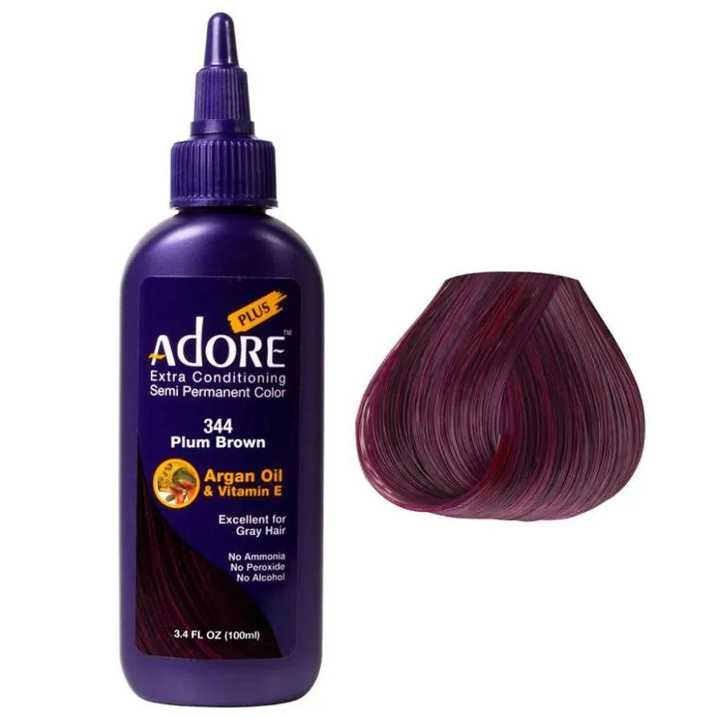 Adore Plus Semi-Permanent Hair Color : Vibrant Shades for Afro-European Hair