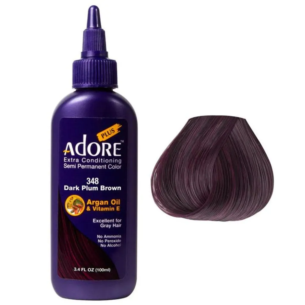 Adore Plus Semi-Permanent Hair Color : Vibrant Shades for Afro-European Hair
