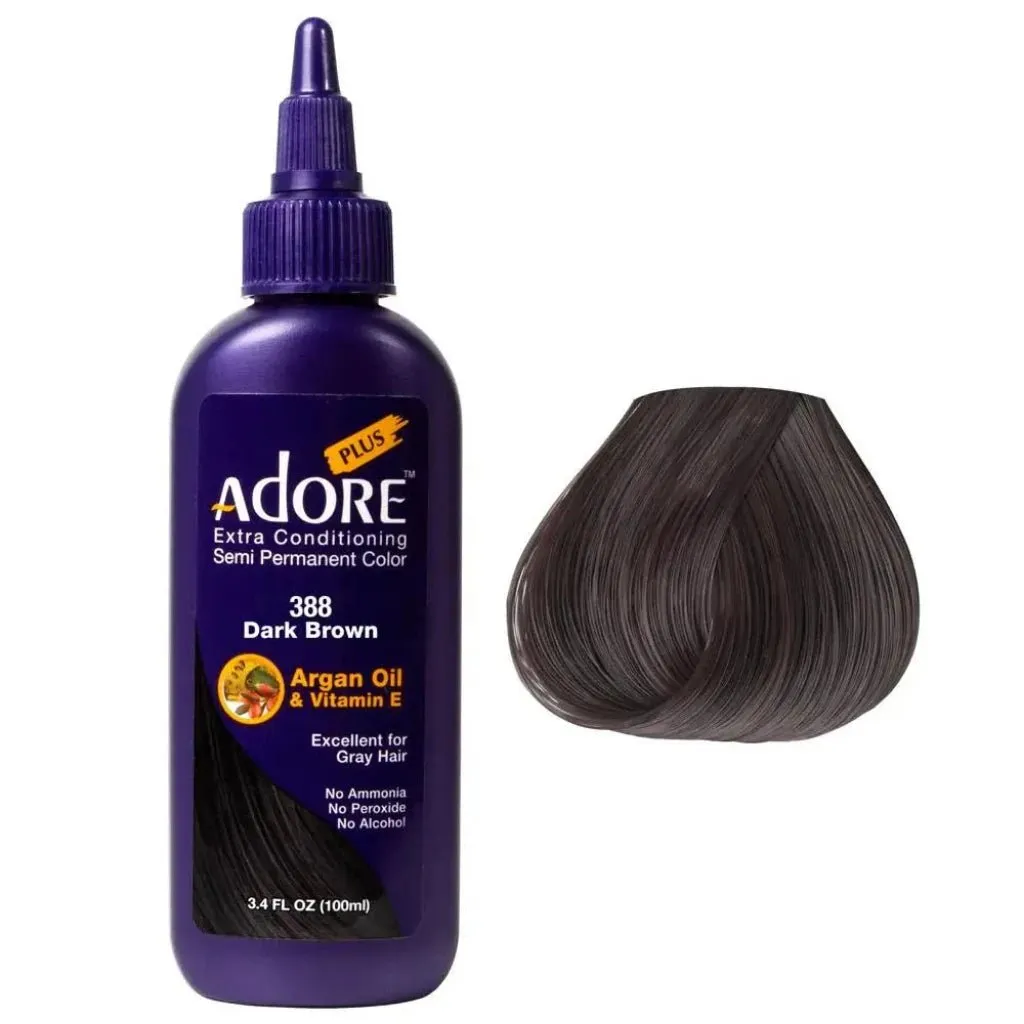 Adore Plus Semi-Permanent Hair Color : Vibrant Shades for Afro-European Hair