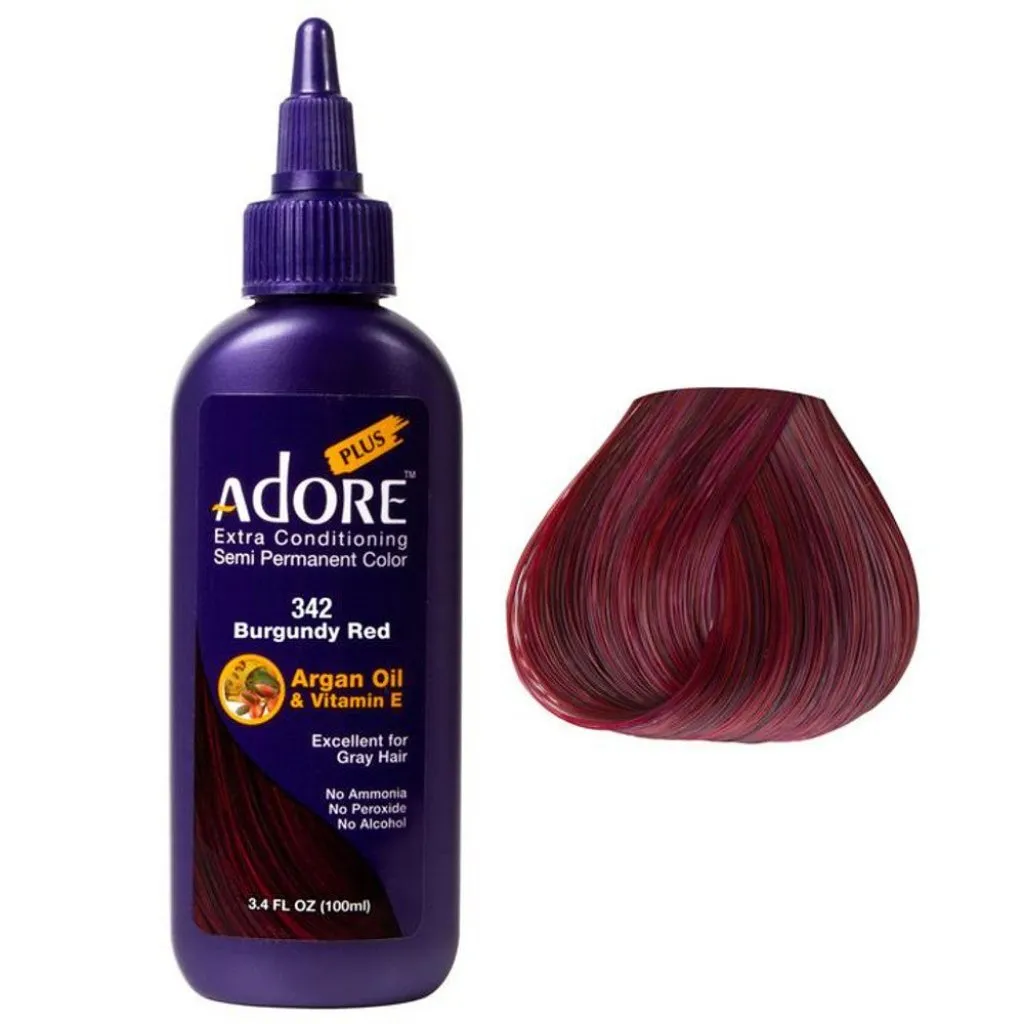 Adore Plus Semi-Permanent Hair Color : Vibrant Shades for Afro-European Hair