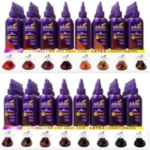 Adore Plus Semi-Permanent Hair Color : Vibrant Shades for Afro-European Hair