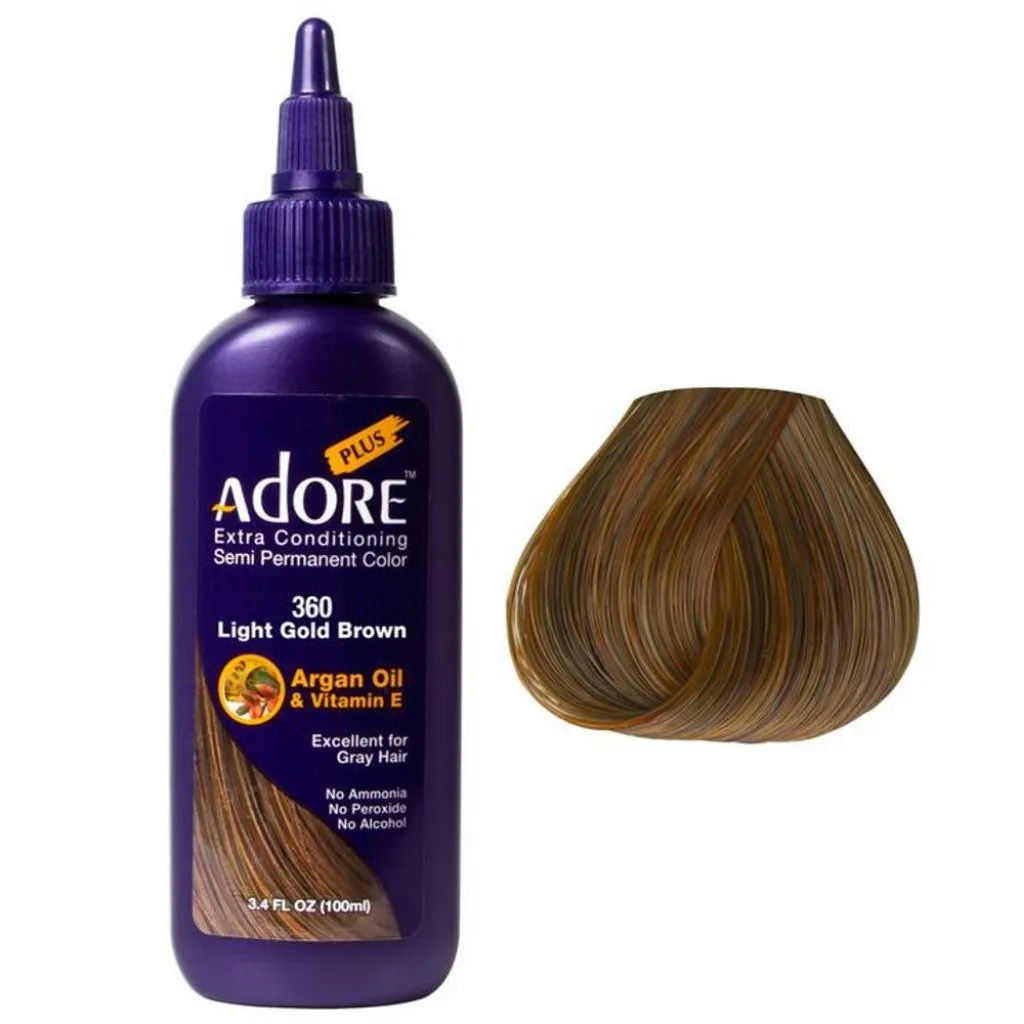 Adore Plus Semi-Permanent Hair Color : Vibrant Shades for Afro-European Hair