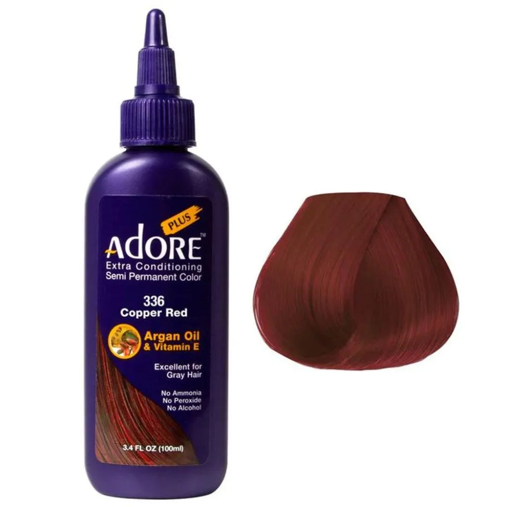 Adore Plus Semi-Permanent Hair Color : Vibrant Shades for Afro-European Hair