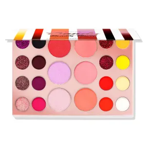 Alice Jane Colorful Eyeshadow Highlighter Blusher Palette Candy Beauty Flavor
