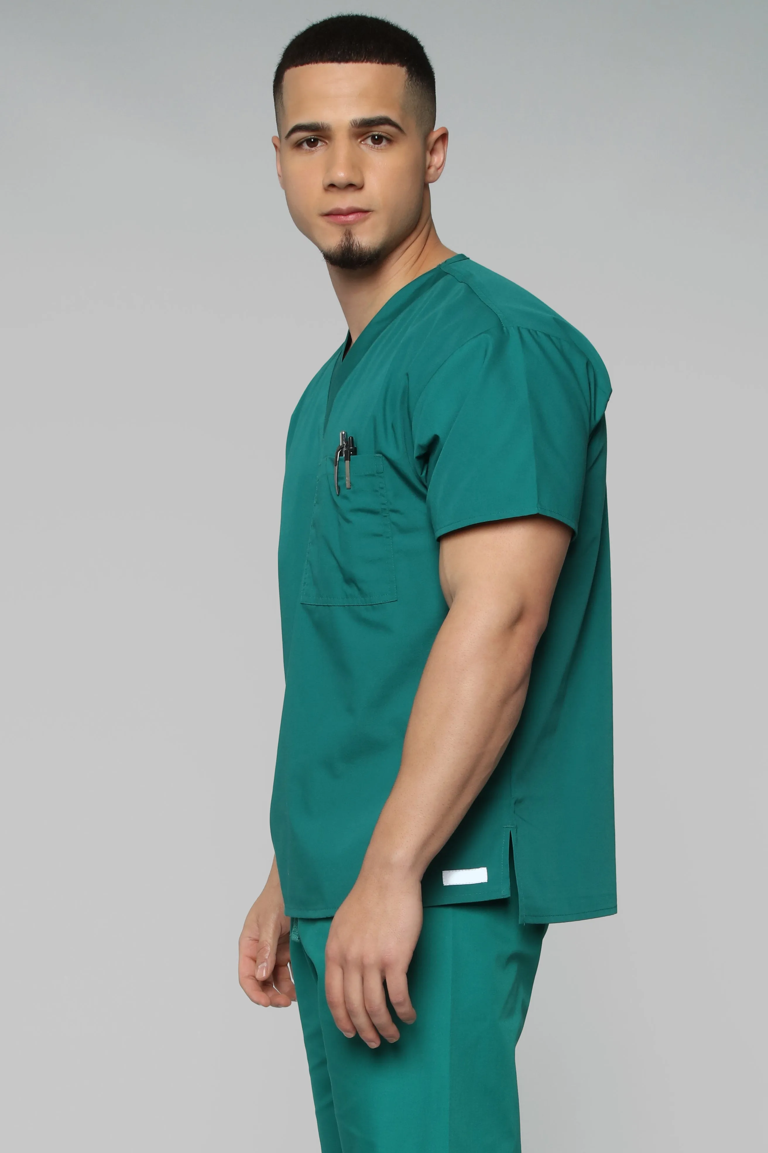 All Better Now Scrub Top - Hunter