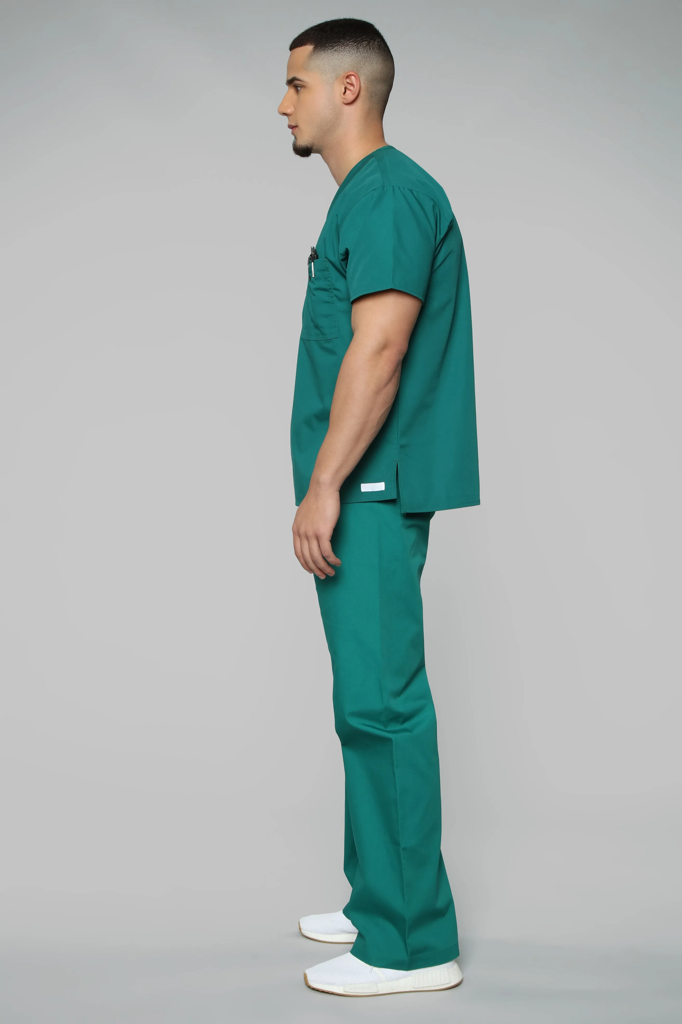 All Better Now Scrub Top - Hunter