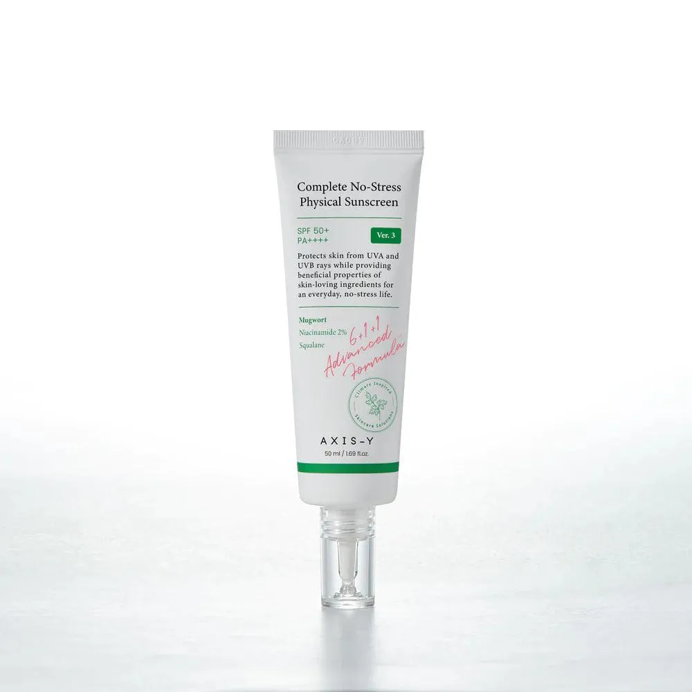 Axis Y - Complete No-Stress Physical Sunscreen V.3 - 50ml