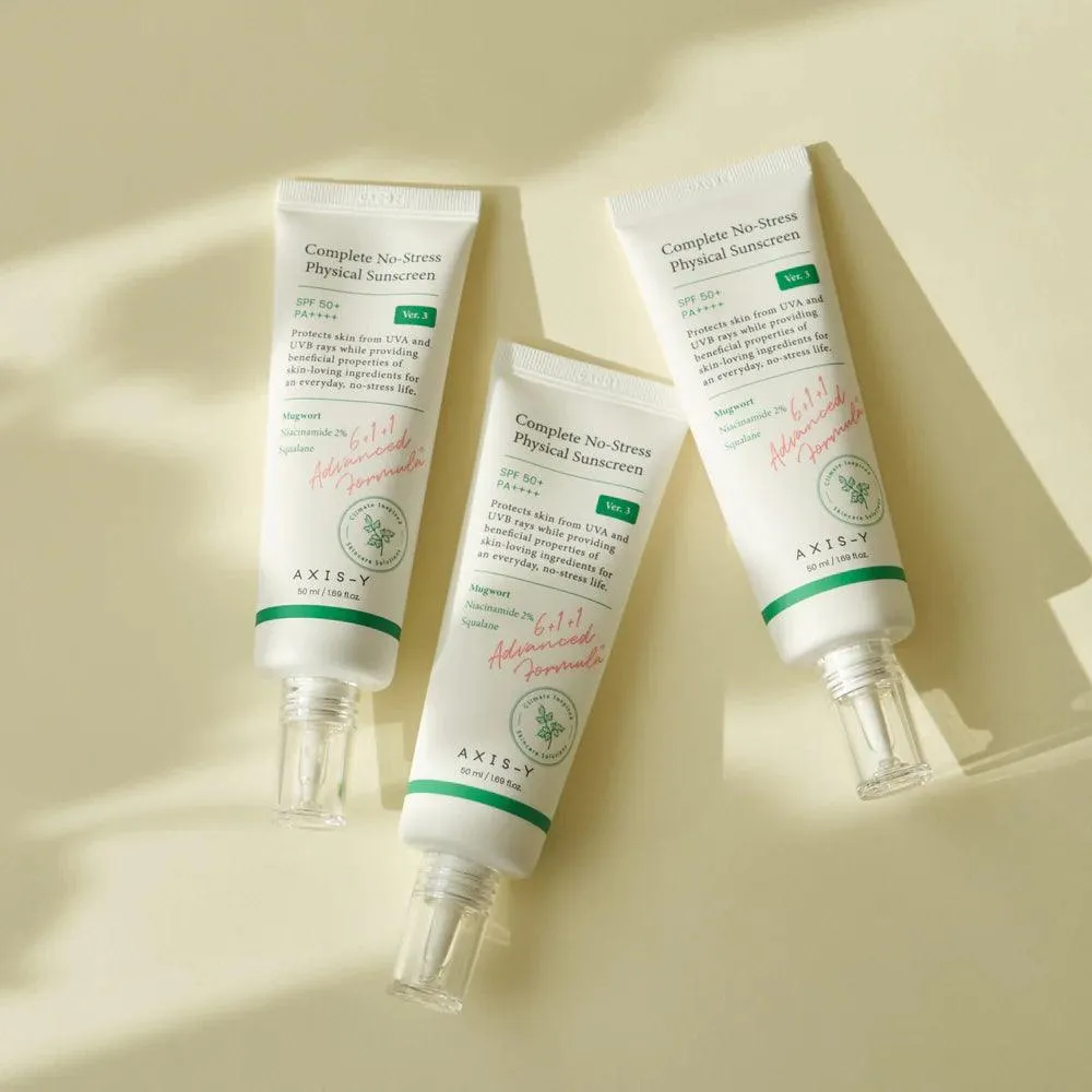Axis Y - Complete No-Stress Physical Sunscreen V.3 - 50ml