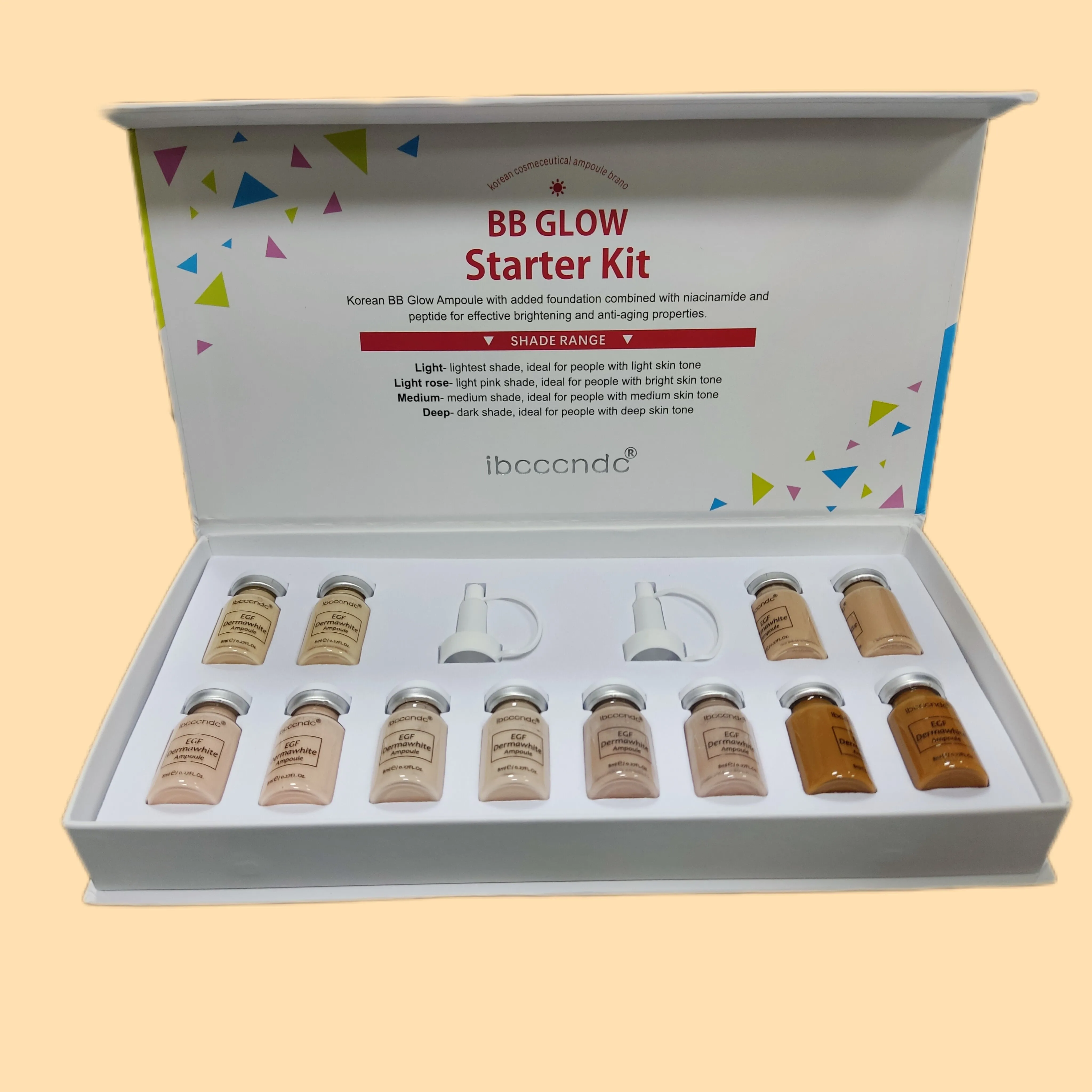 BB Glow Starter Kit 8ml×12pcs