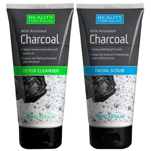 Beauty Formulas With Activated Charcoal Facial Scrub 150ml