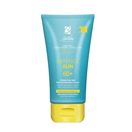 Bio  Nike Defense Sun Cream Mat 50  - waterproof and non-sticky - smoothes and restores skin , 50 ml