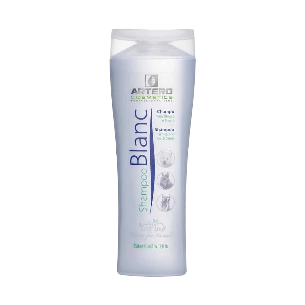 Blanc White and Black Coat Shampoo 9oz by Artero