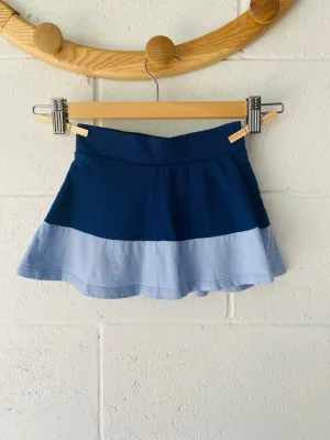Bold Blues Skort, 2 years