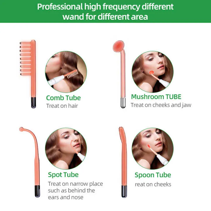 BOWKET High Frequency Wand Facial-جهاز العناية بالوجه