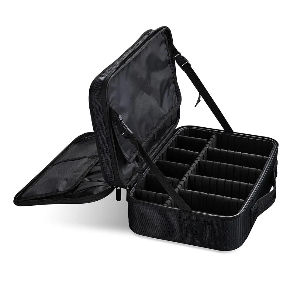 Byootique Essential 13" Cosmetic Travel Train Case Makeup Storage Divider