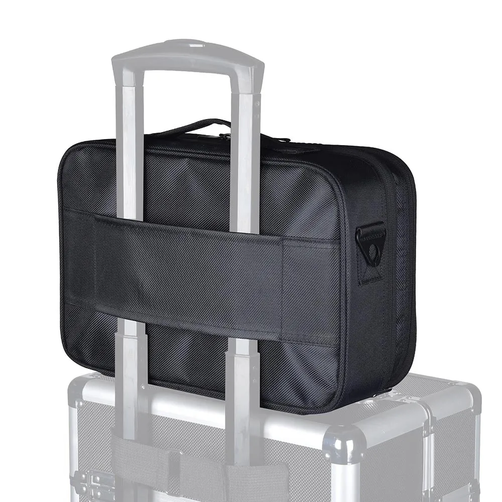 Byootique Essential 13" Cosmetic Travel Train Case Makeup Storage Divider
