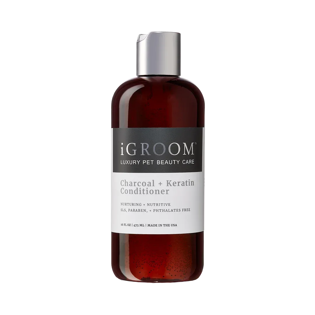 Charcoal and Keratin Shampoo 16oz by iGroom