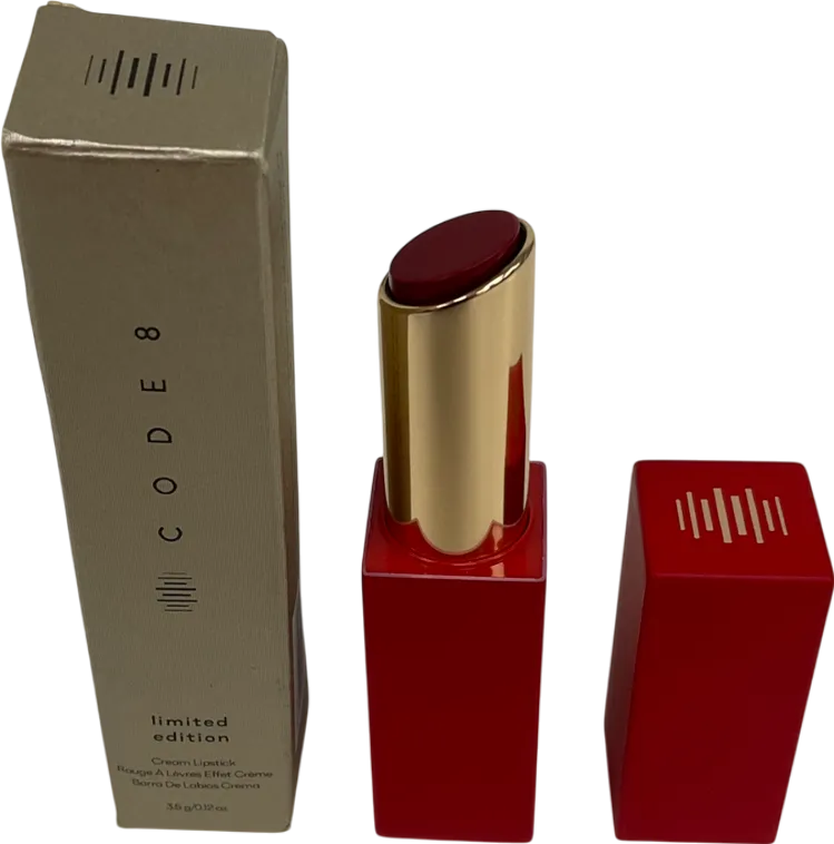 Code 8 Limited Edition Cream Lipstick Rosa Vino 3.5g