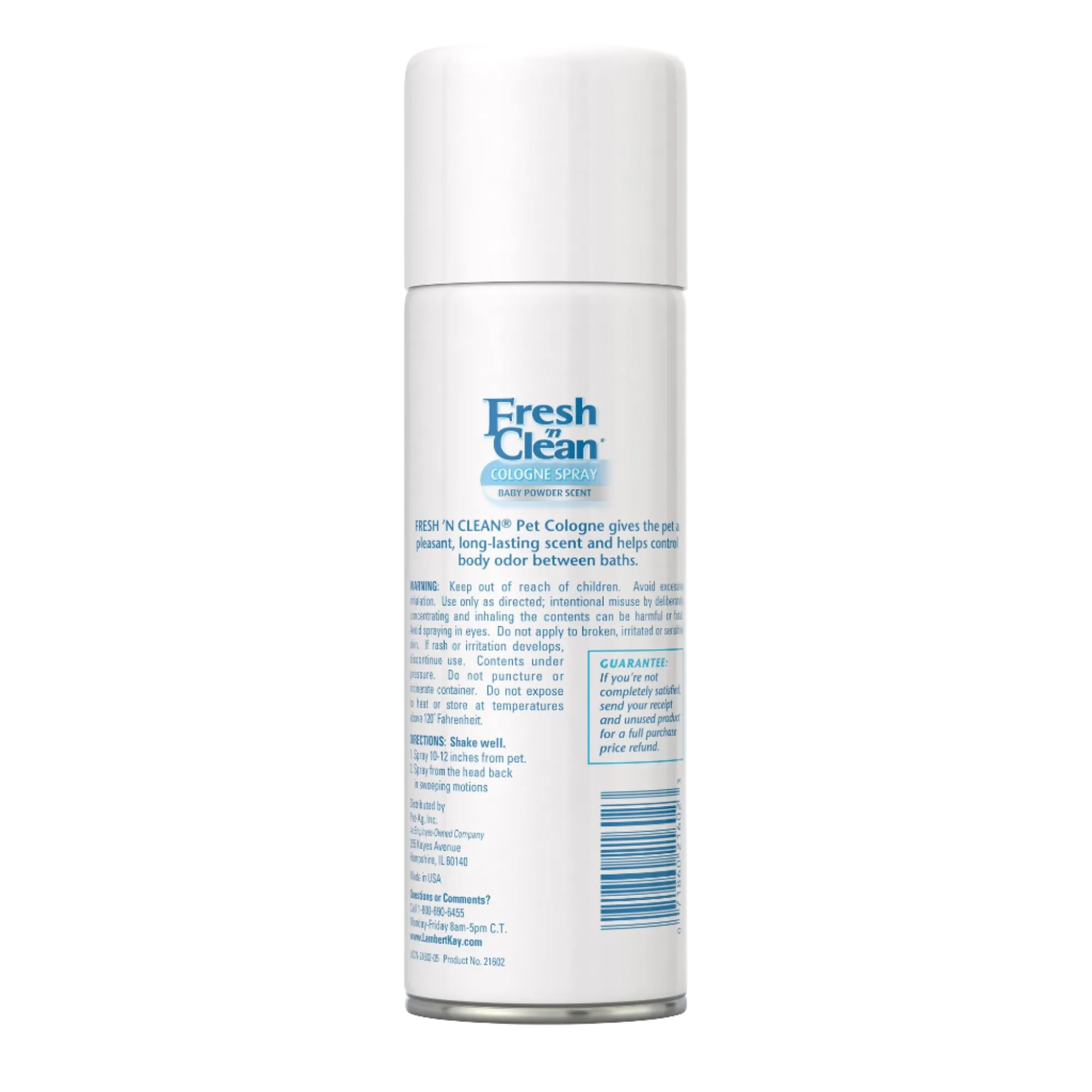 Cologne Spray Baby Powder Scent 6oz by Fresh 'n Clean