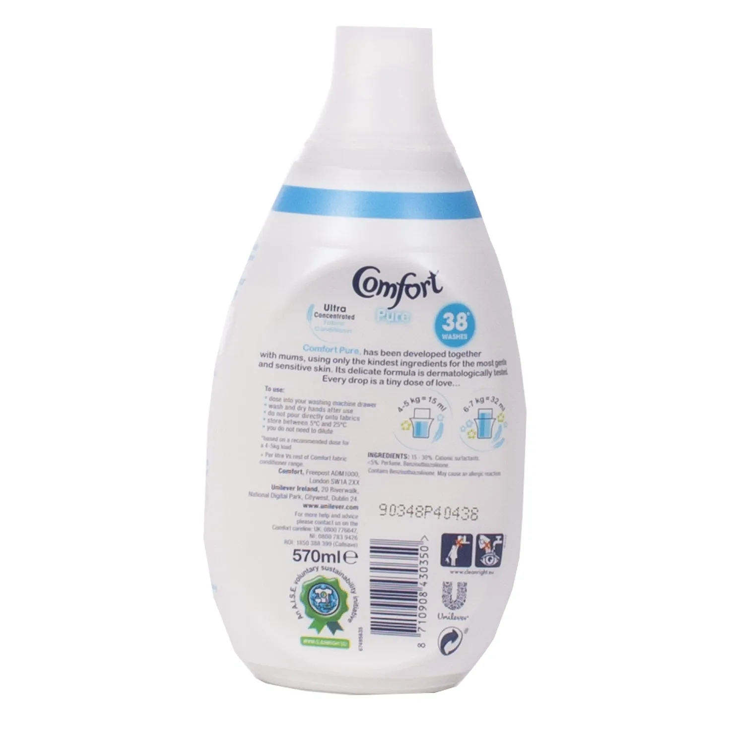 Comfort Pure Fabric Conditioner