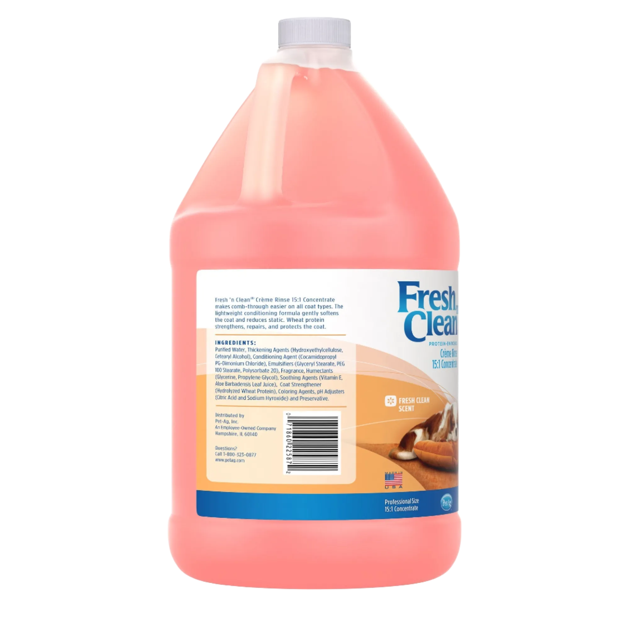 Creme Rinse Classic Fresh Scent 15:1 Concentrate Gallon by Fresh 'n Clean