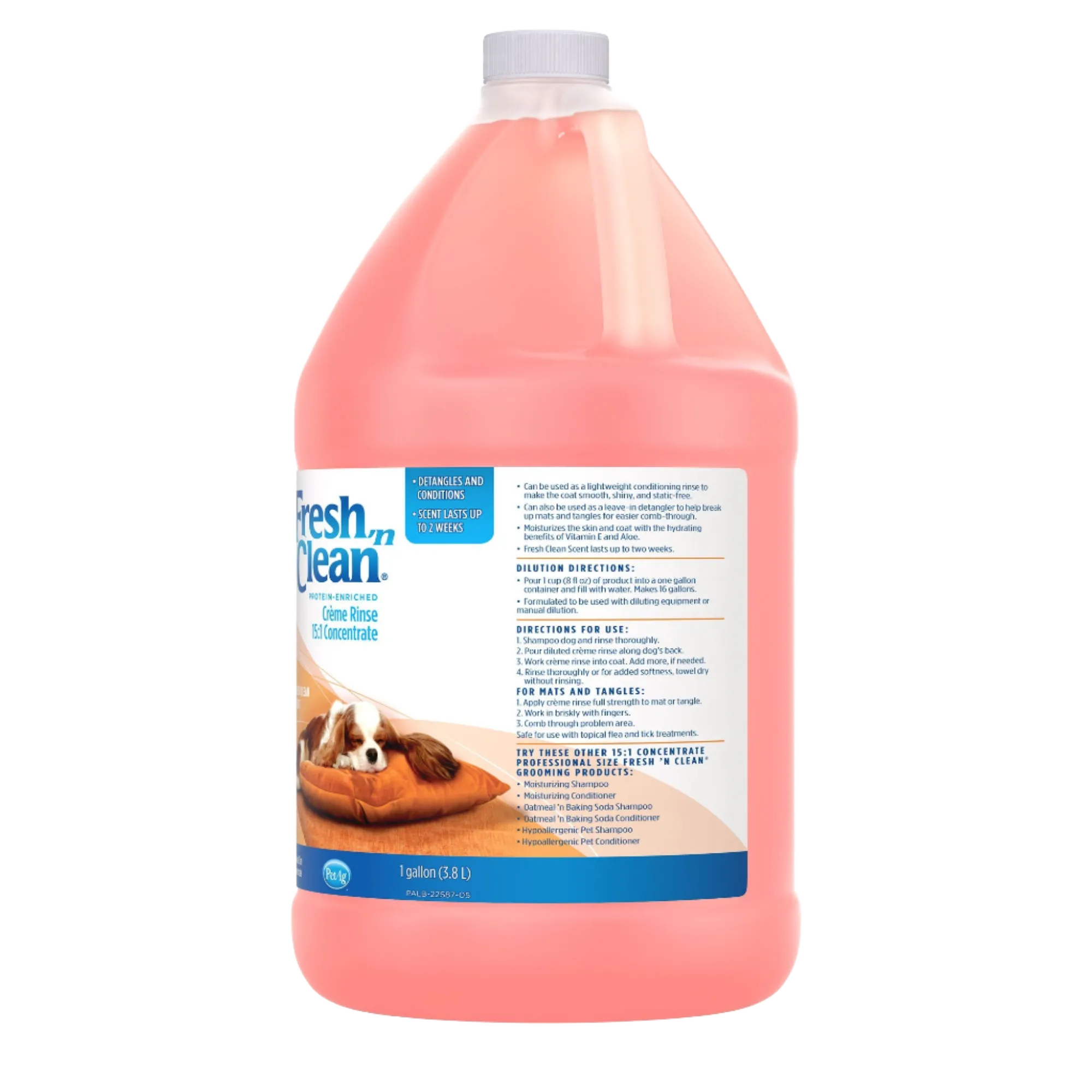 Creme Rinse Classic Fresh Scent 15:1 Concentrate Gallon by Fresh 'n Clean