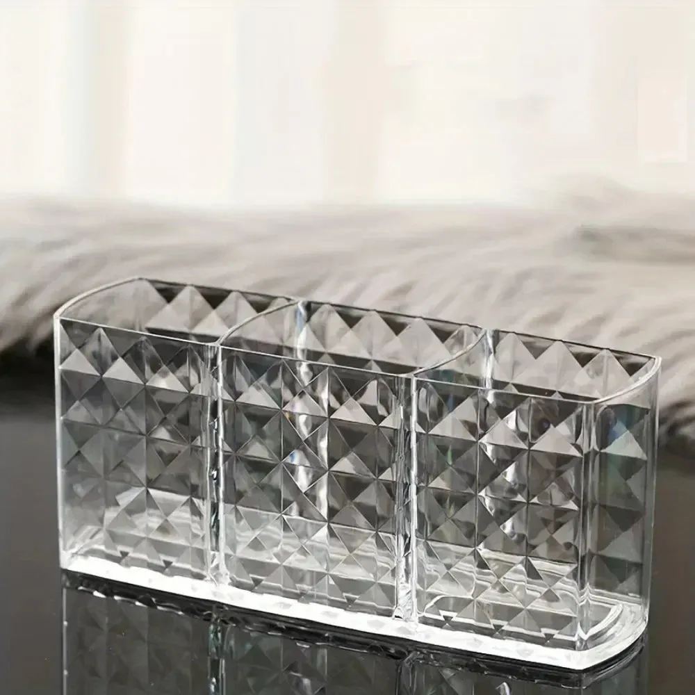 Crystal-Clear Acrylic Makeup Organizer