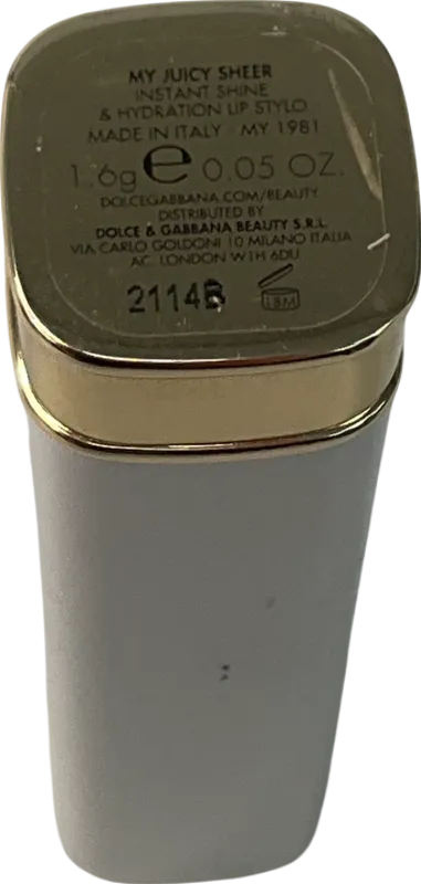 Dolce & Gabbana My Juicy Sheer Lipstick 2114b 1.6