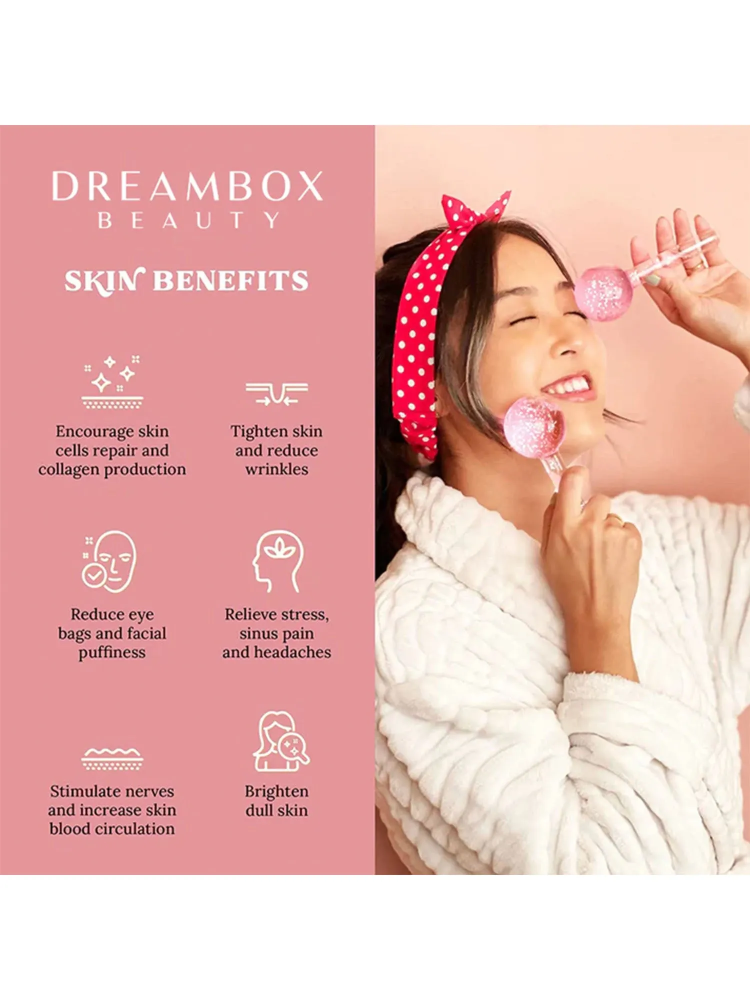 Dreambox Beauty Snow Globes, Ice Roller for Face - Brands We Love