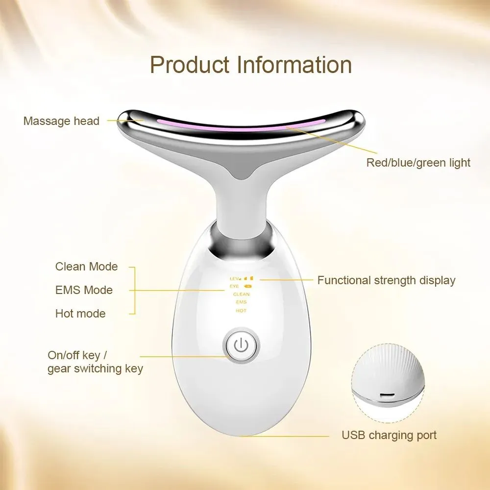 EMS Neck & Face Lifting Massager