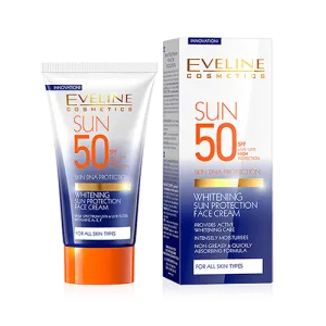 Eveline SPF 50 Whitening Sun Protection Face Cream 50ml