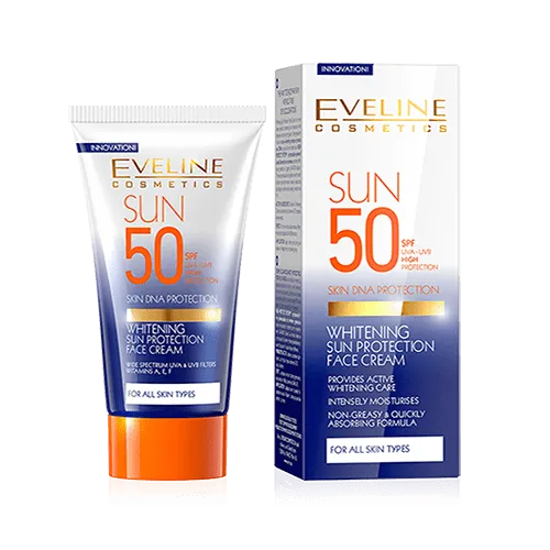 Eveline SPF 50 Whitening Sun Protection Face Cream 50ml