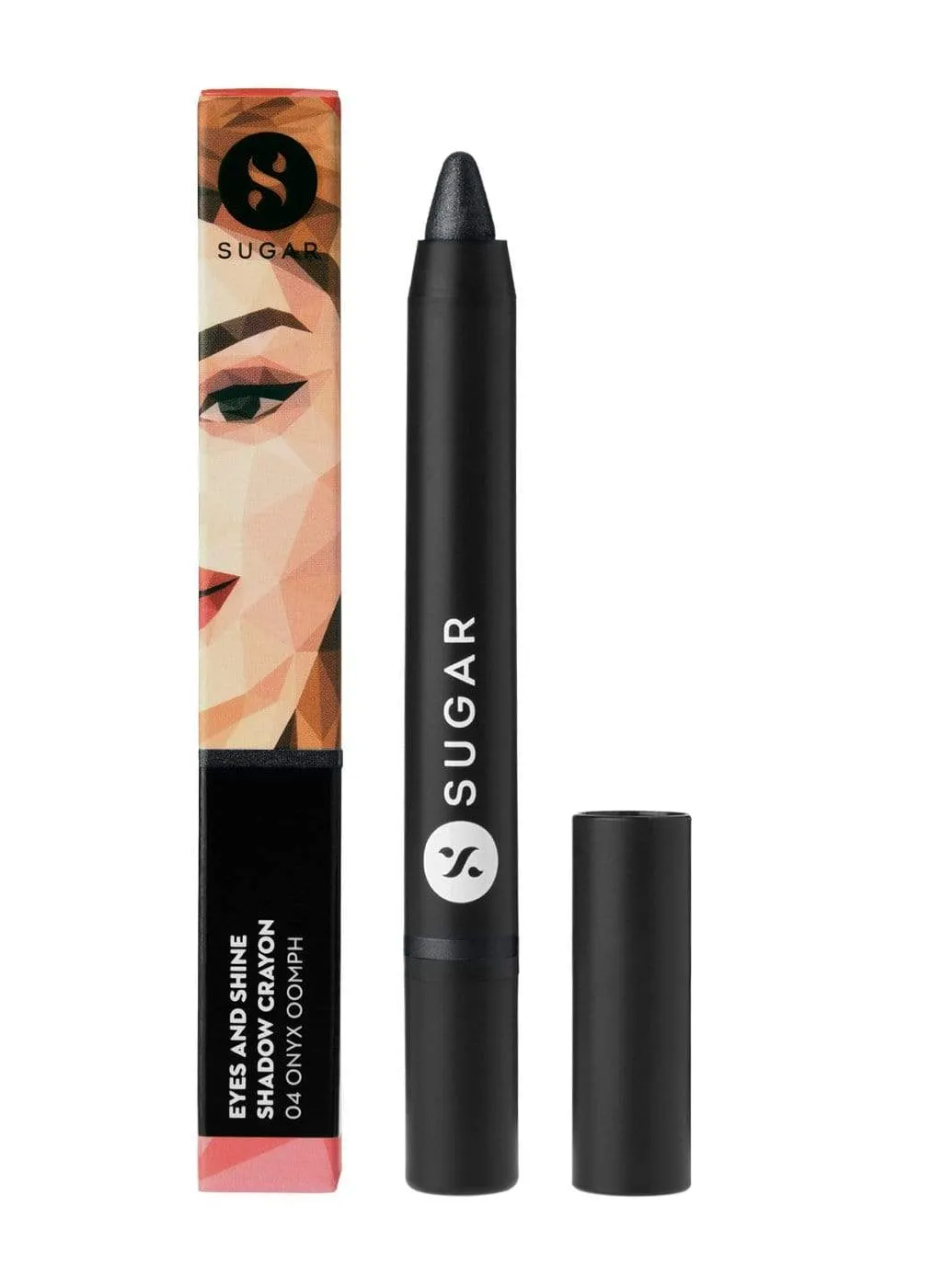 Eyes And Shine Shadow Crayon - 04 Onyx Oomph