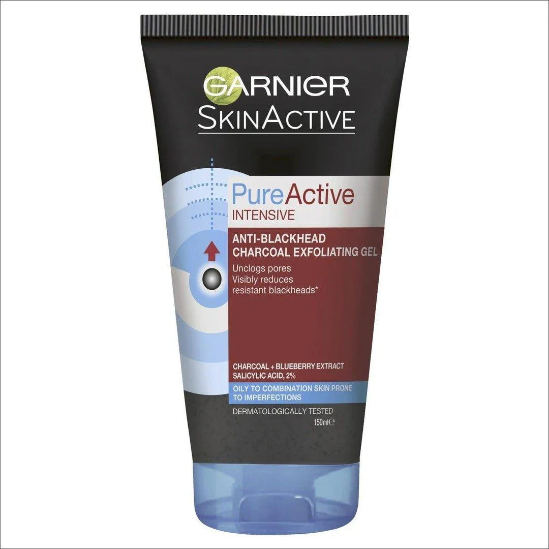 Garnier Pure Active Charcoal Exfoliating Gel 150ml