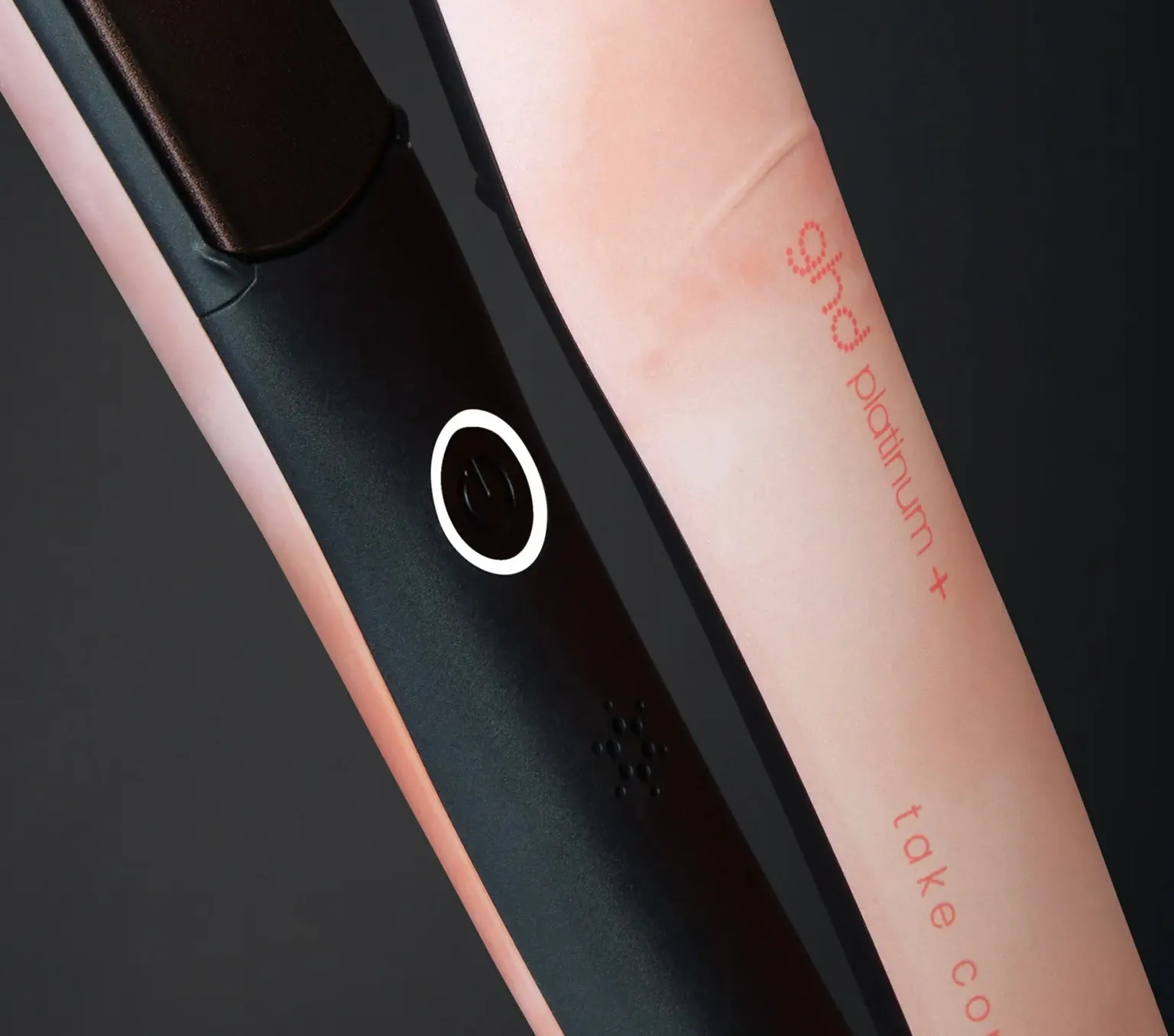 GHD Platinum  Styler In Peach Pink