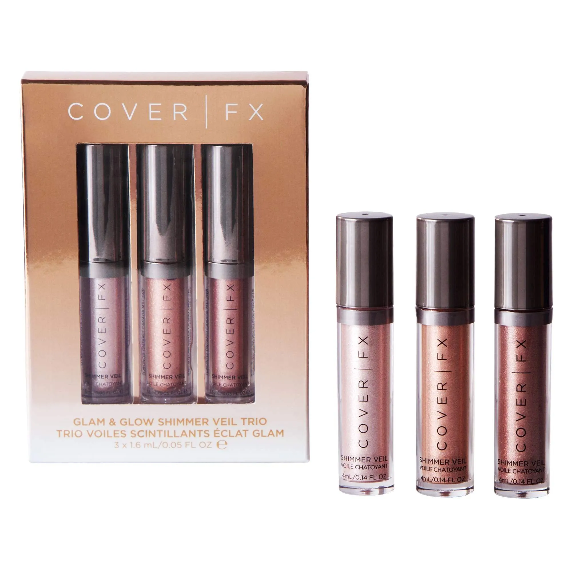 Glam & Glow Shimmer Veil Trio