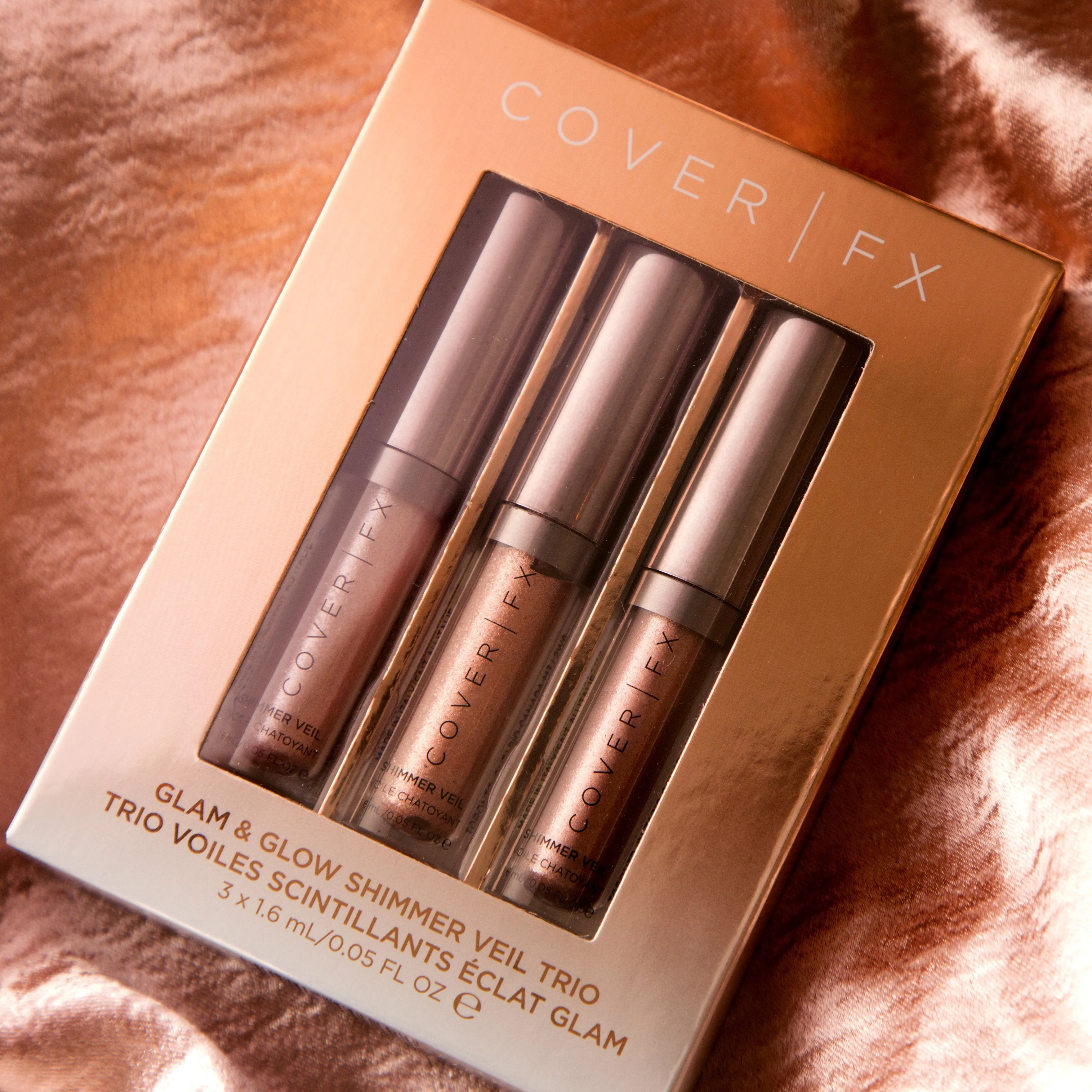 Glam & Glow Shimmer Veil Trio