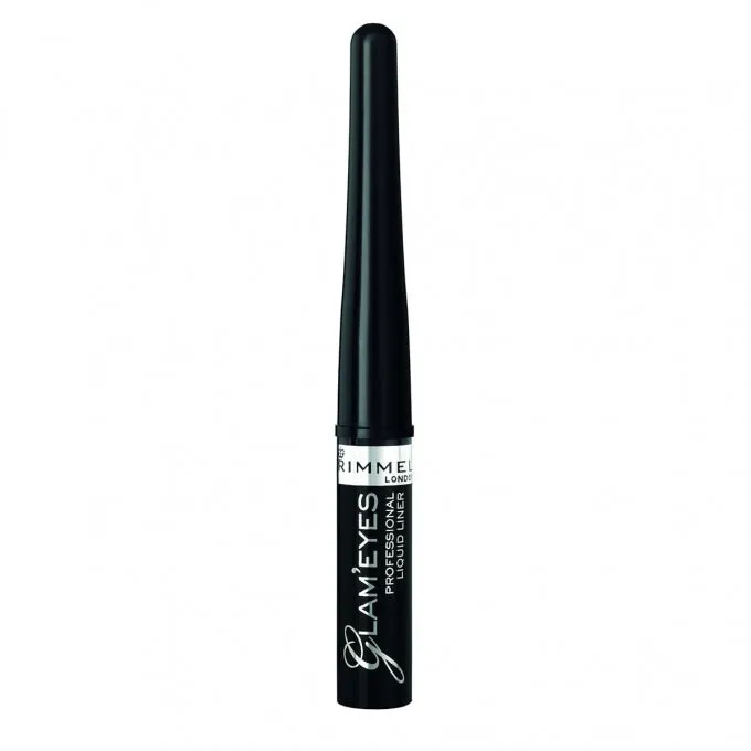 Glam Eyes Professional Liquid Eye Liner 001 Black Glamour