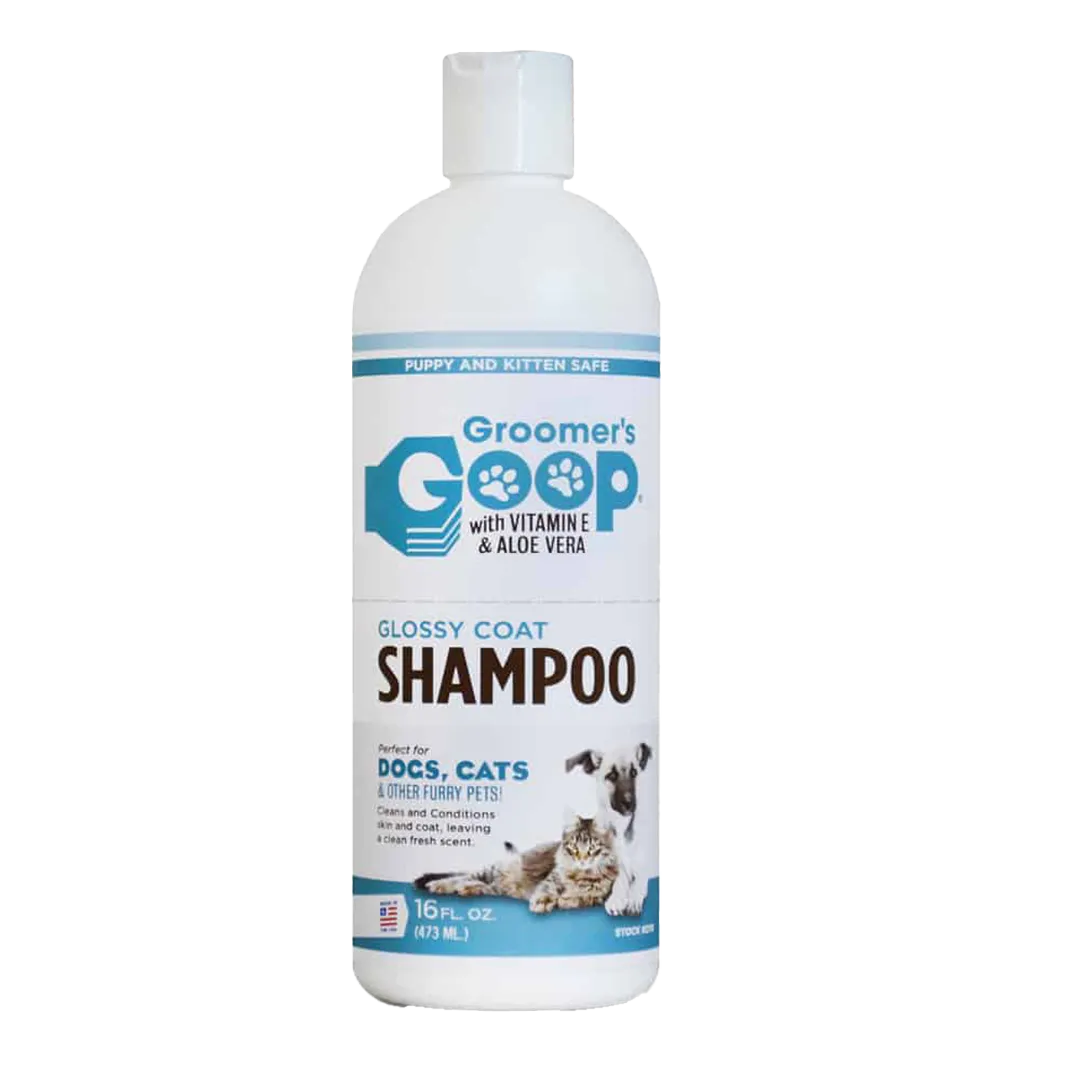 Glossy Coat Shampoo and Conditioner 16oz by Groomer's Goop