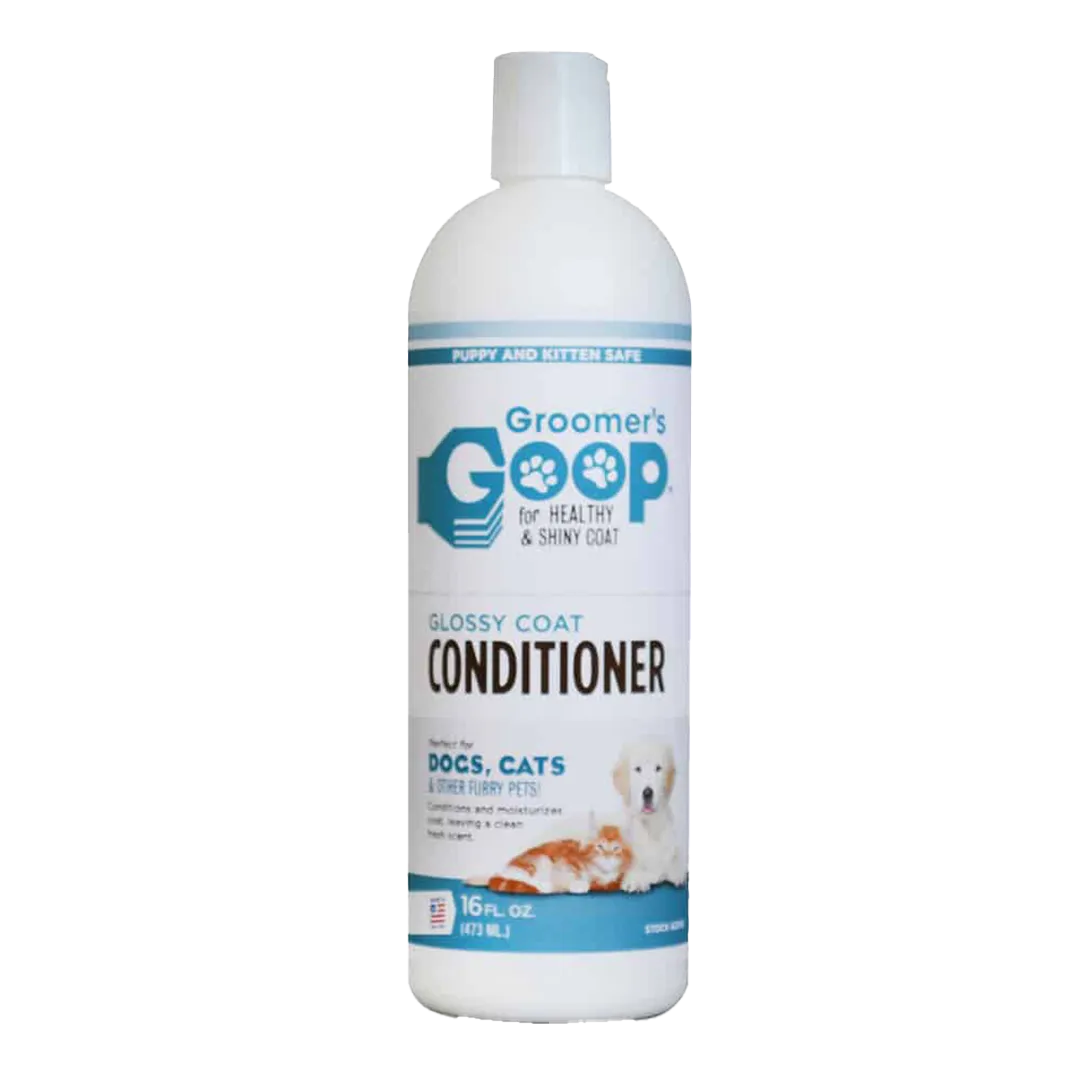 Glossy Coat Shampoo and Conditioner 16oz by Groomer's Goop