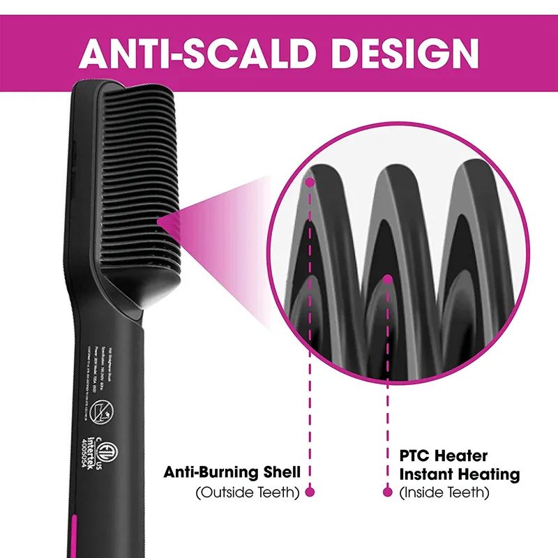 Hair Straightener -HQT-909B BLACK