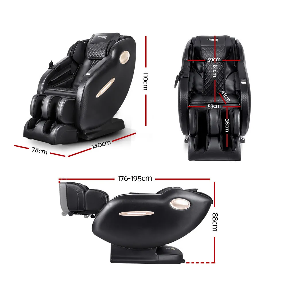 Heated Zero-Gravity Massage Chair, 3D Speakers - Livemor