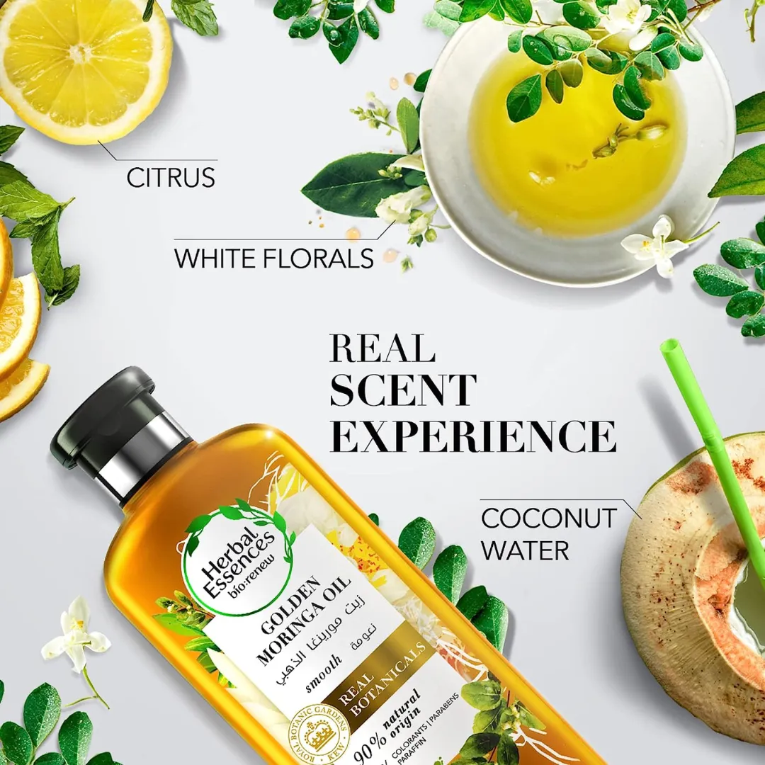 Herbal Essences Bio Renew Smooth Golden Moringa Oil Conditioner 400ml