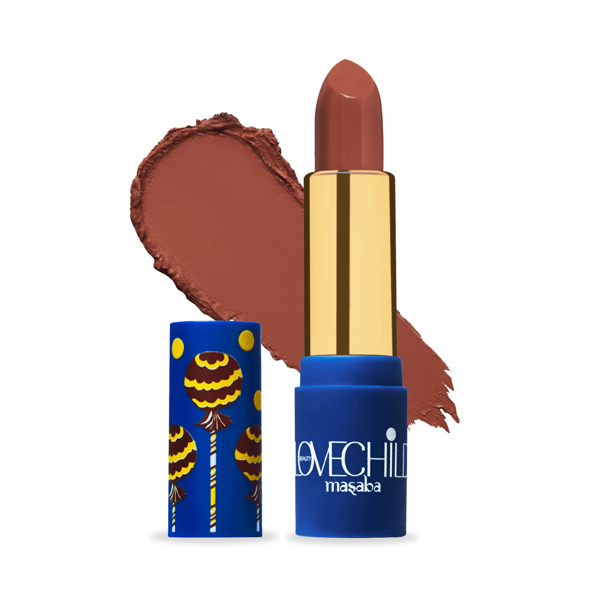 Hey Sugar- Luxe-Matte Lipstick  (Nude Brown) Velvet Matte Finish