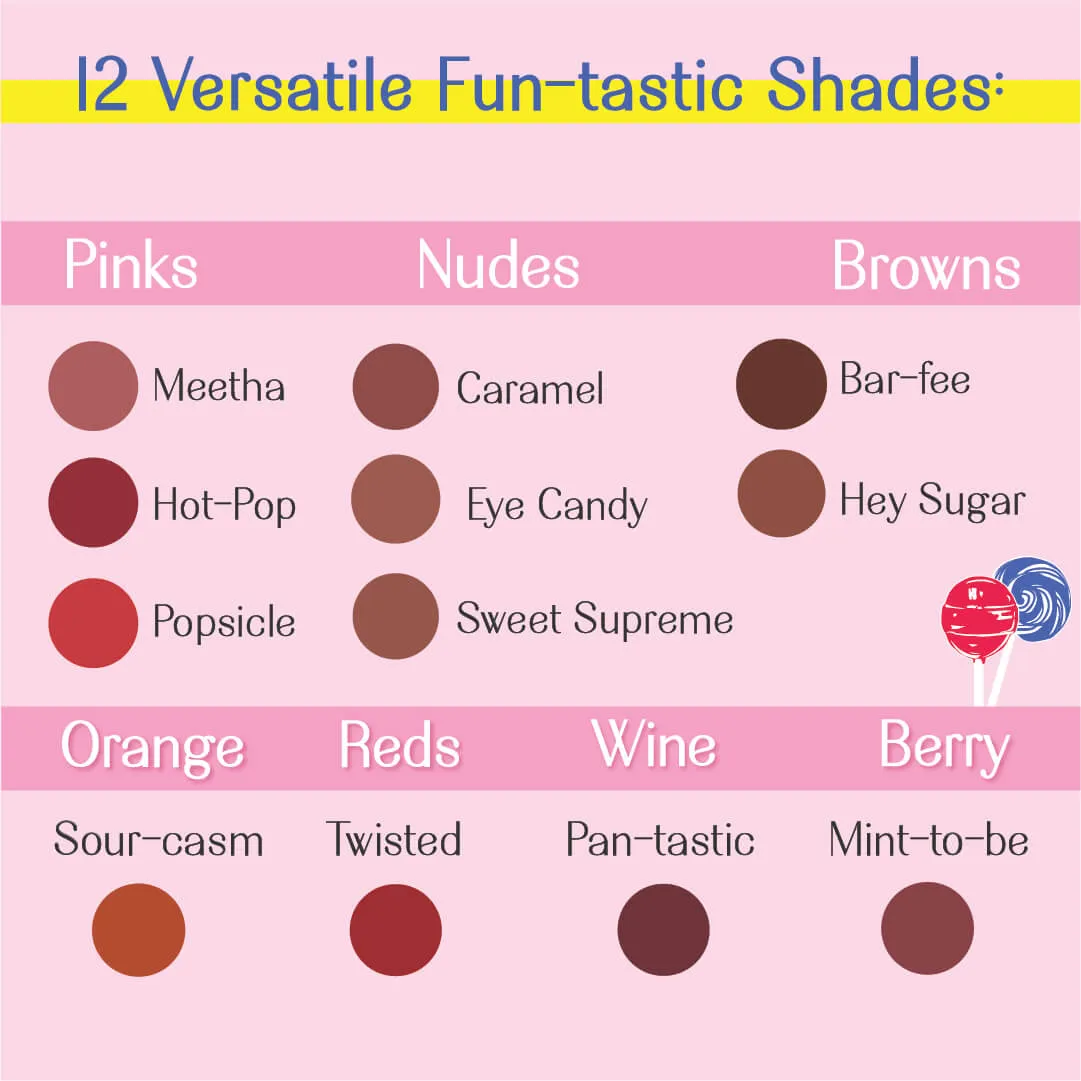 Hey Sugar- Luxe-Matte Lipstick  (Nude Brown) Velvet Matte Finish