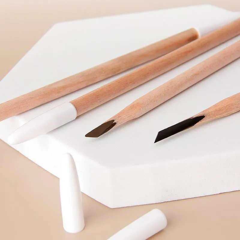 Hot sale Waterproof Wooden Eyebrow Pencil