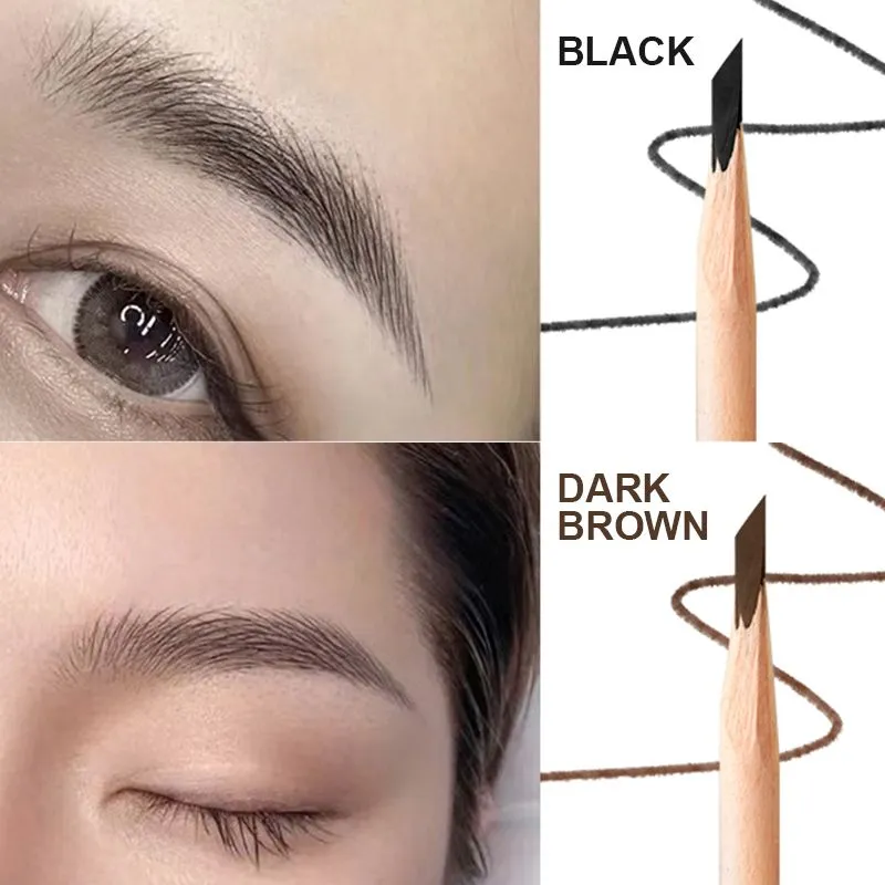 Hot sale Waterproof Wooden Eyebrow Pencil